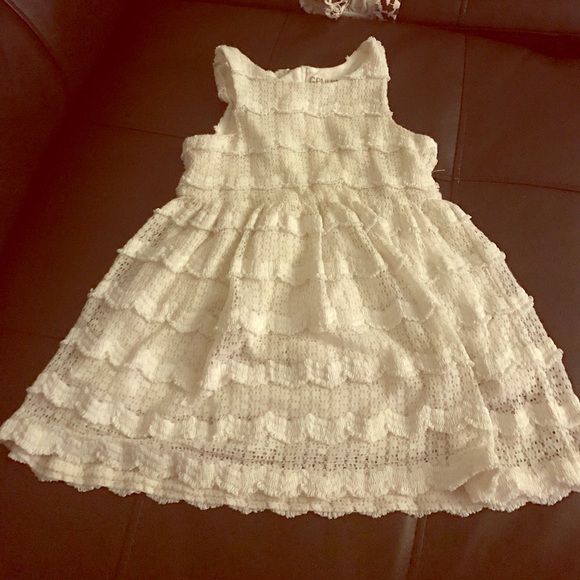 Cream Color Osh Kosh Toddler Dress - Picture 1 of 3