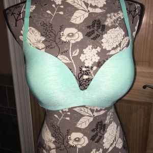 VS PINK Bra - Teal Push Up