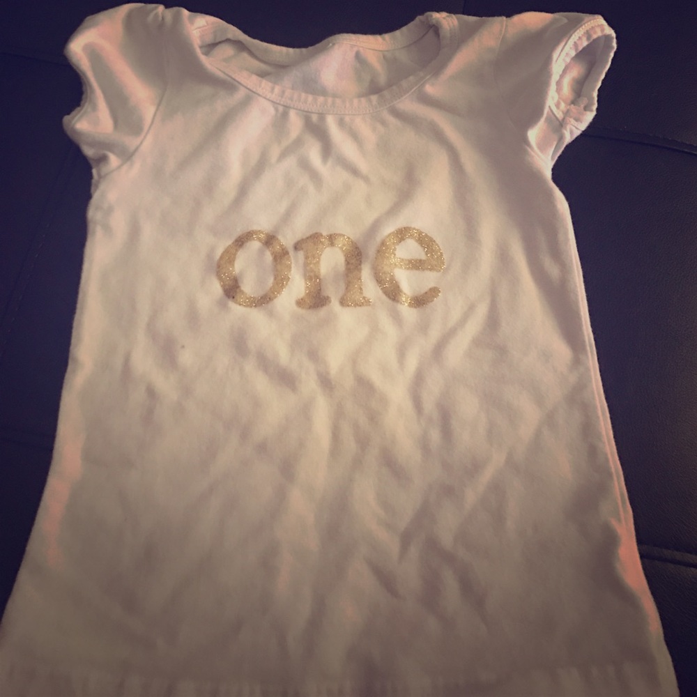 First Birthday "One" top