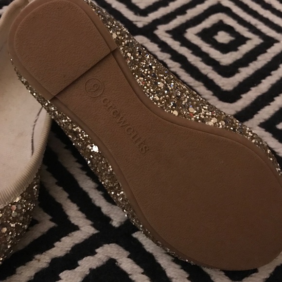 J. Crew Gold Glitter Shoes - Picture 4 of 4