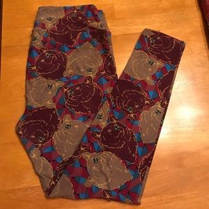 Lularoe TC bear leggings