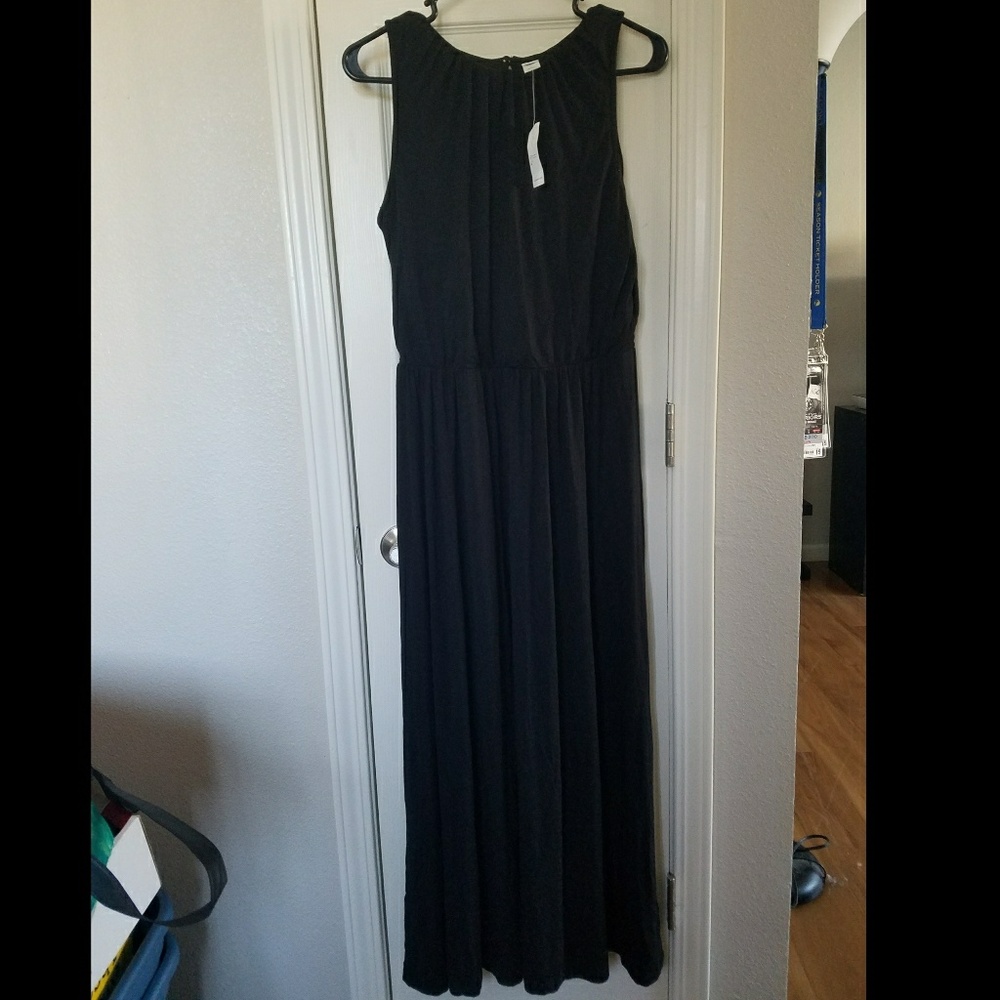 Old Navy Long Black Dress