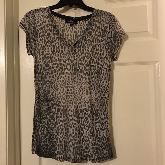 bebe Tops - Bebe Leopard top