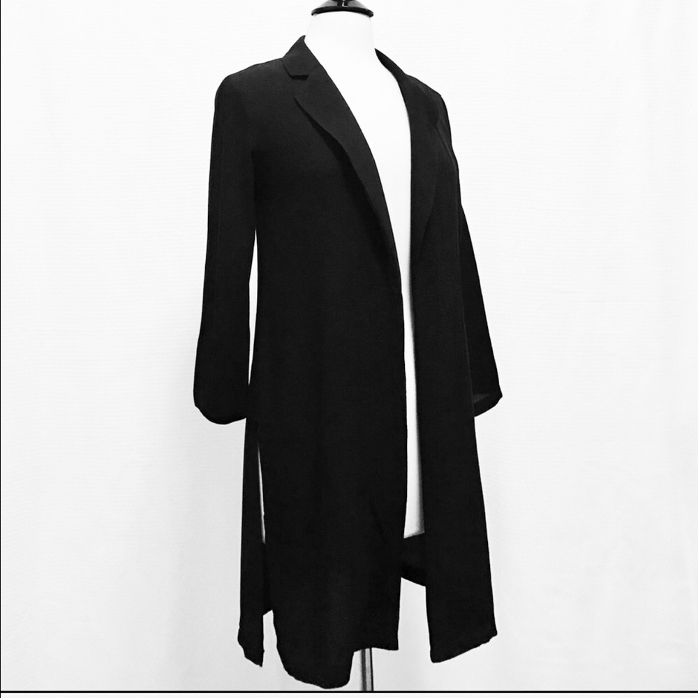 Long Side Slit Jacket - Picture 4 of 6