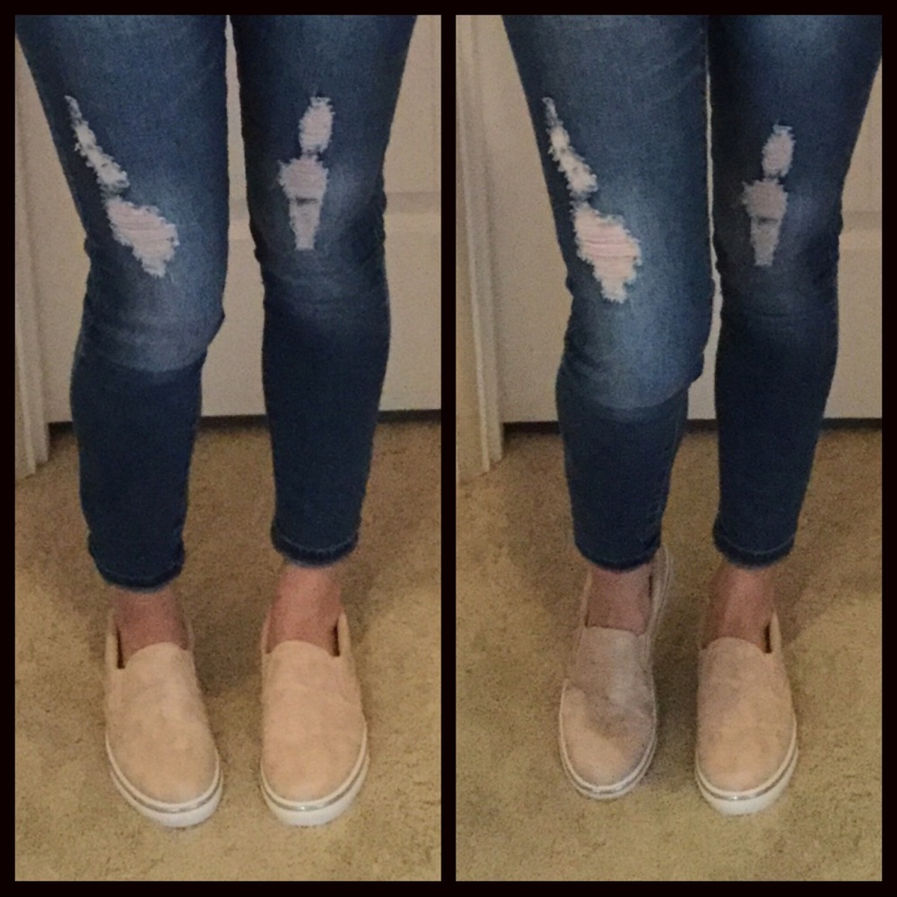 1 LEFT‼️FINAL SIZE 6 CLEARANCE ‼️Blush Slip On's - Picture 5 of 7