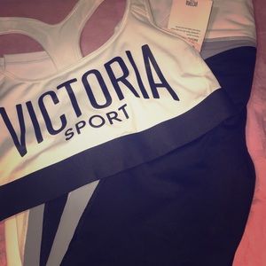 Victoria Secret White workout set