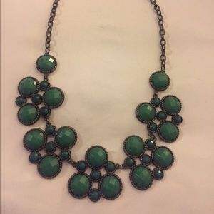Green Cookie Lee Statement Necklace