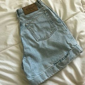 Calvin Klein highwaisted shorts