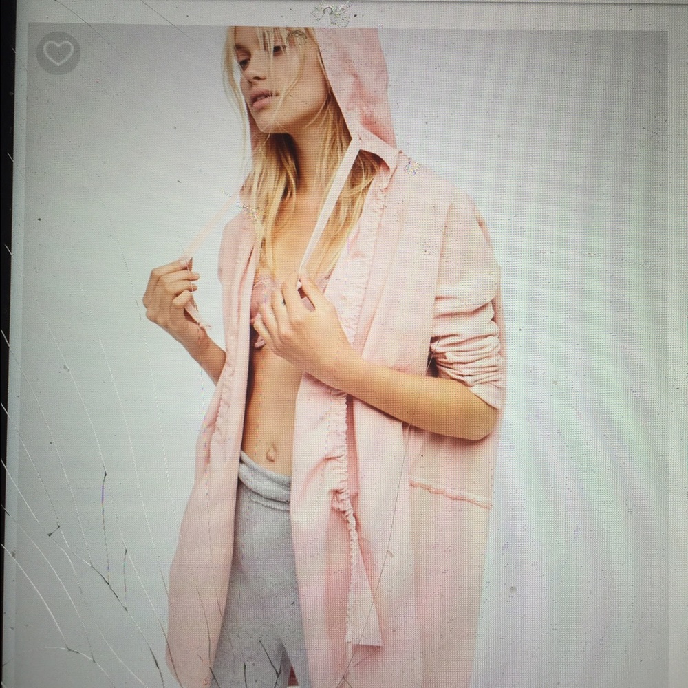 NWT adorable Free People relaxed fit hoodie