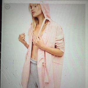 NWT adorable Free People relaxed fit hoodie