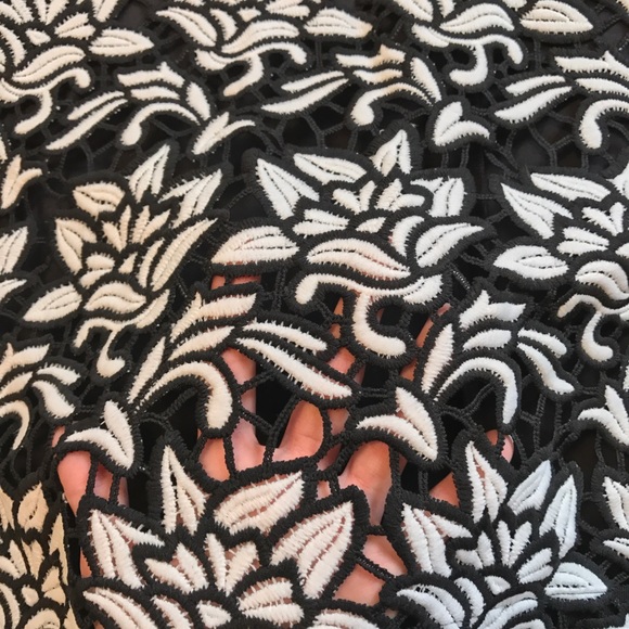 SANDRO Embroidered Lace Top - Brand New w Tags - Picture 5 of 8