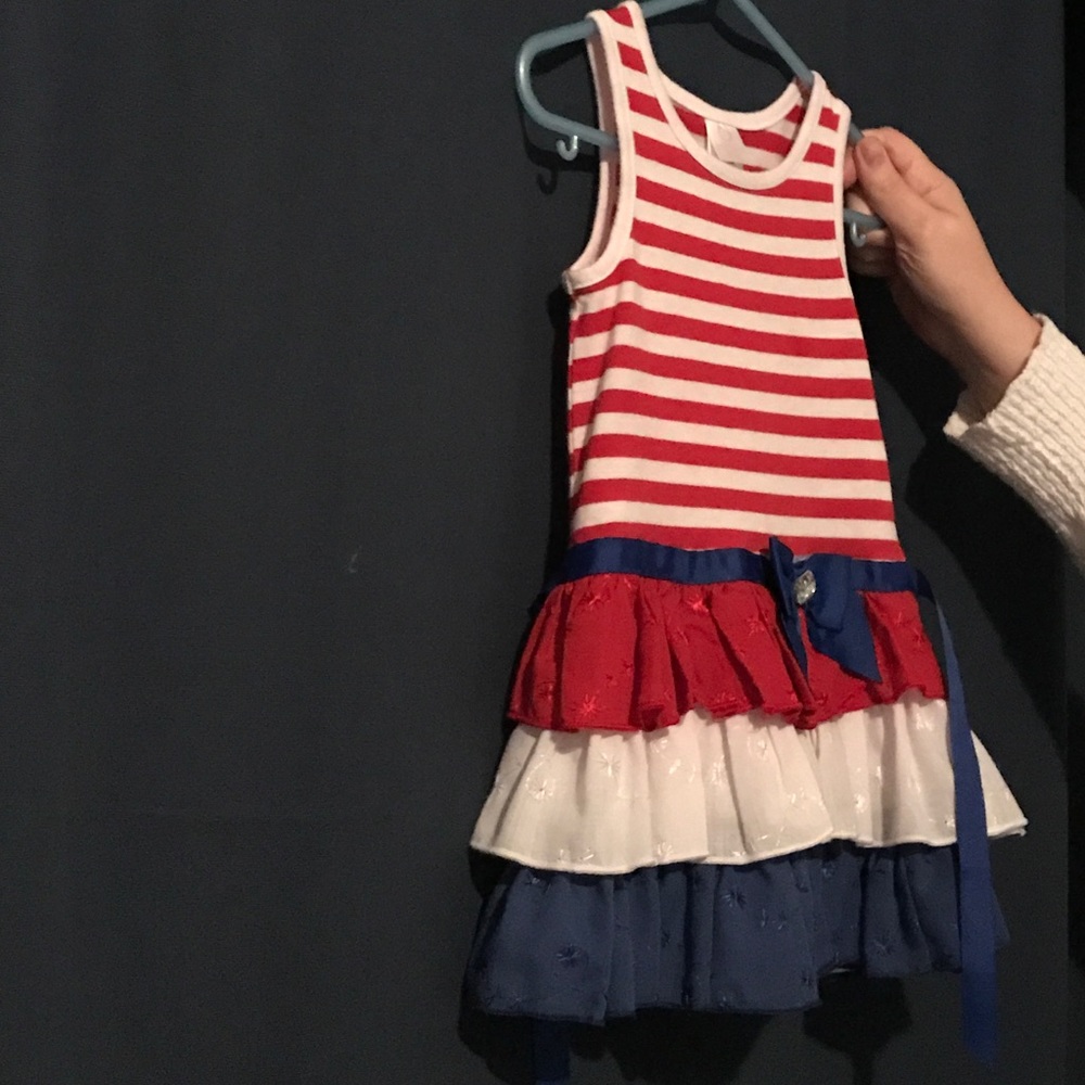 Flare 4th of July dress ❣️❣️