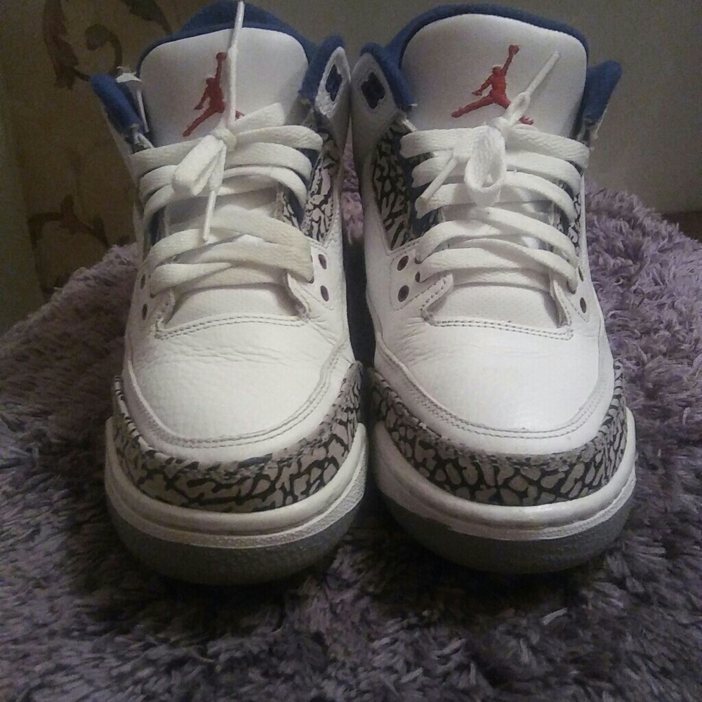 Jordan True Blue 3s