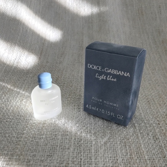 Dolce & Gabbana light blue perfume travel size - Picture 1 of 2