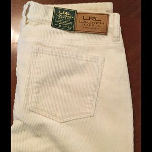 Beautiful winter white corduroy pants!