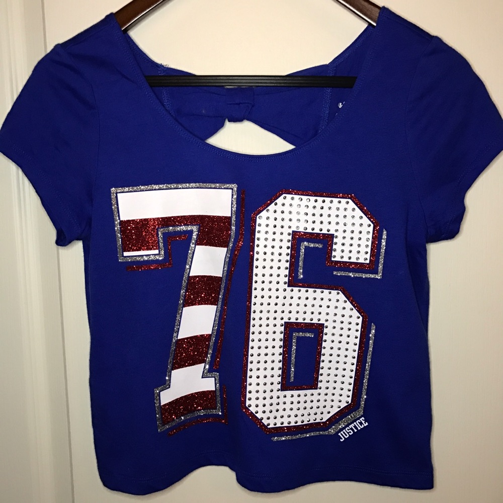 Justice for Girls crop top - size 14