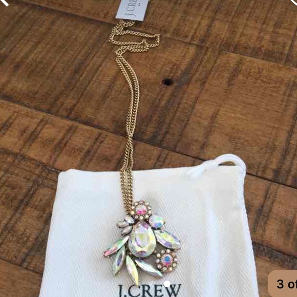 J. Crew Jewelry - NWT J.Crew Winding Crystals Necklace SALE