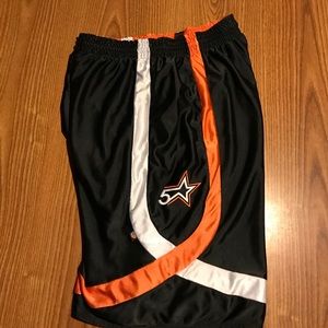Reversible 5 star basketball shorts