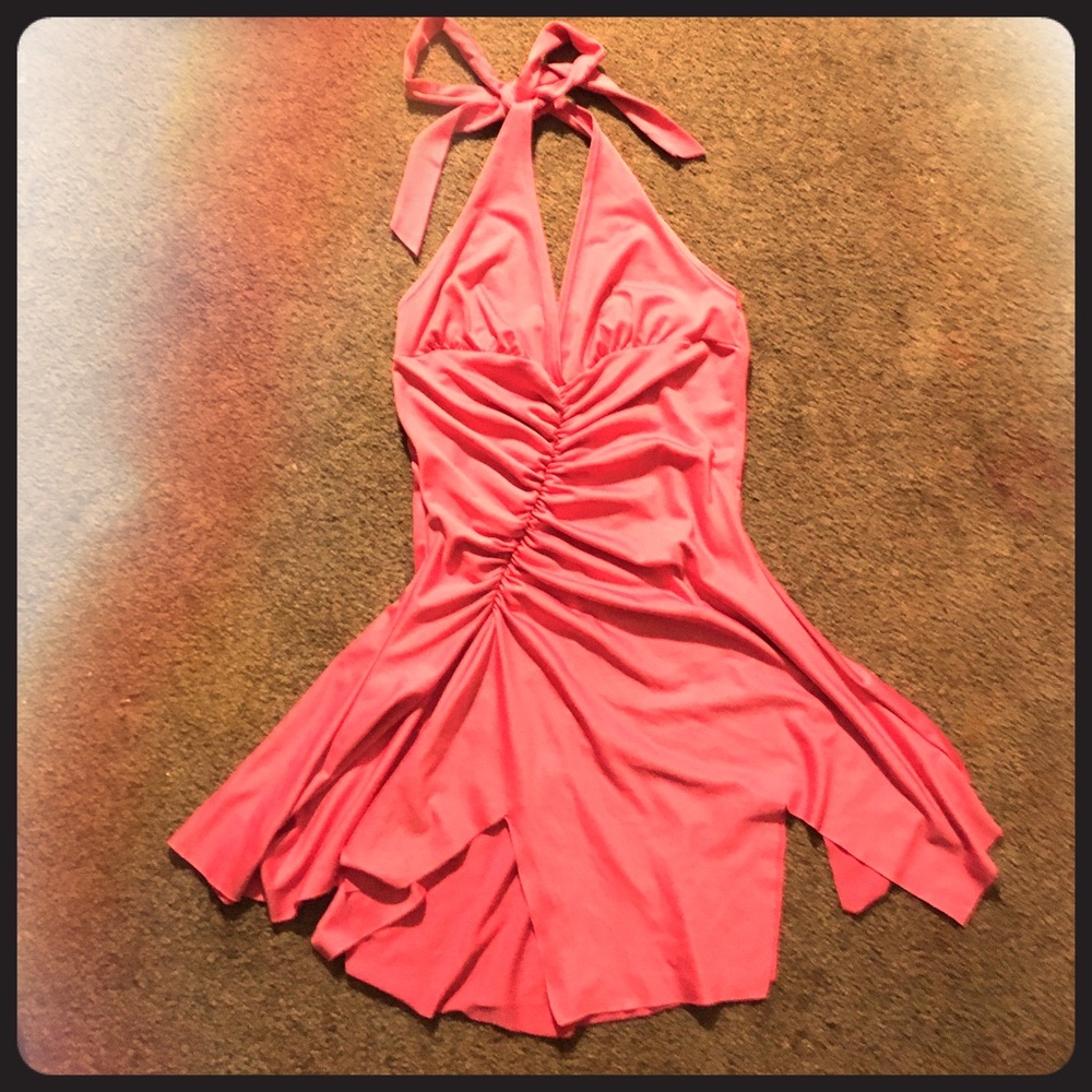 Adorable Pink "Tinkerbell Style" Dress/Swim Cover