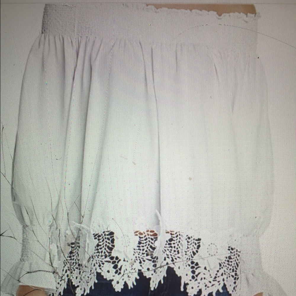 NWT off the should gorgeous too Aqua brand