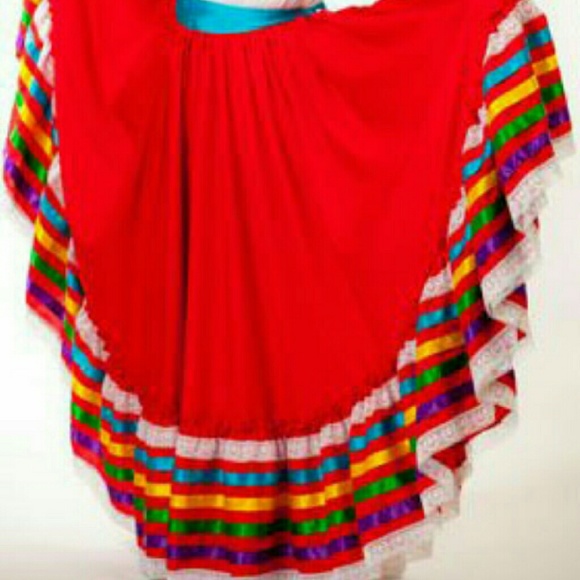 Skirts Iso Folklorico Skirt Poshmark