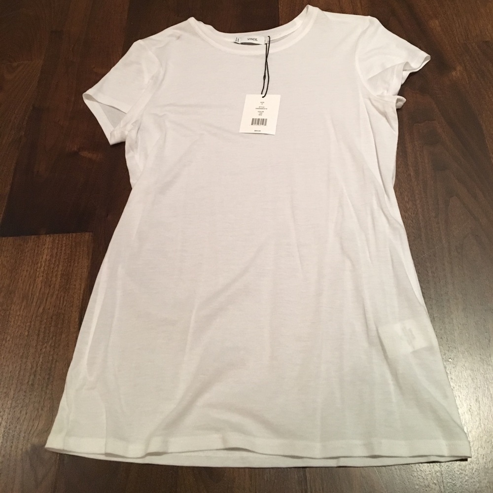 Vince short sleeve white T-shirt