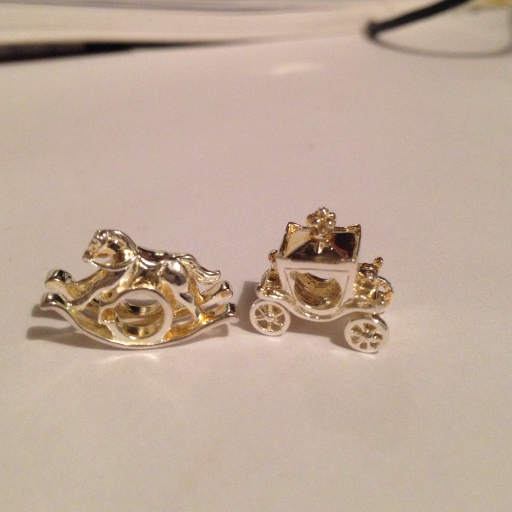 Halia Sterling Silver Charm-set of 2