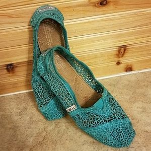 ❌❌❎SOLD!!Blue TOMS❌❌❌