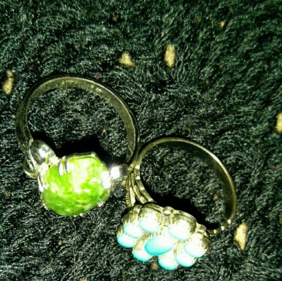 Old Sterling Sliver Rings - Picture 1 of 4