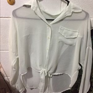 Sheer blouse