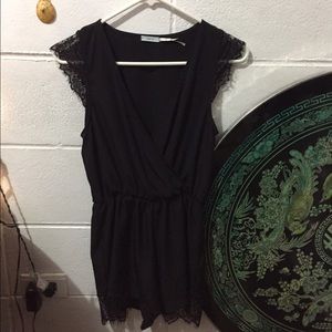 Kimchi blue black romper