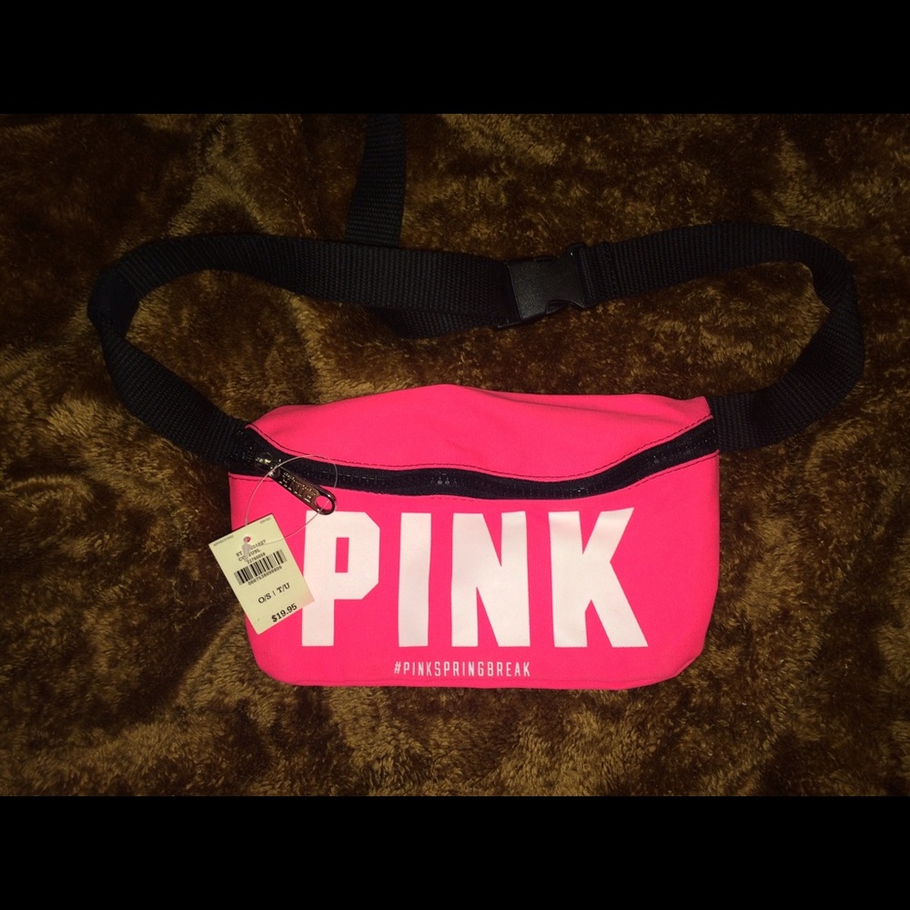 Pink fanny pack