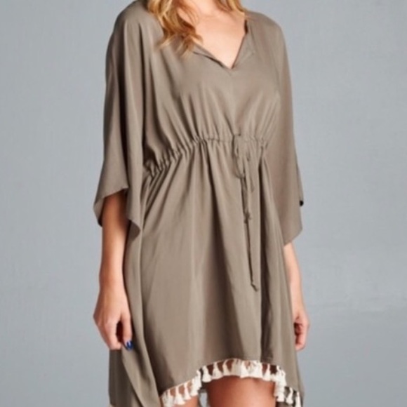 Dresses & Skirts - NWT Olive green dress