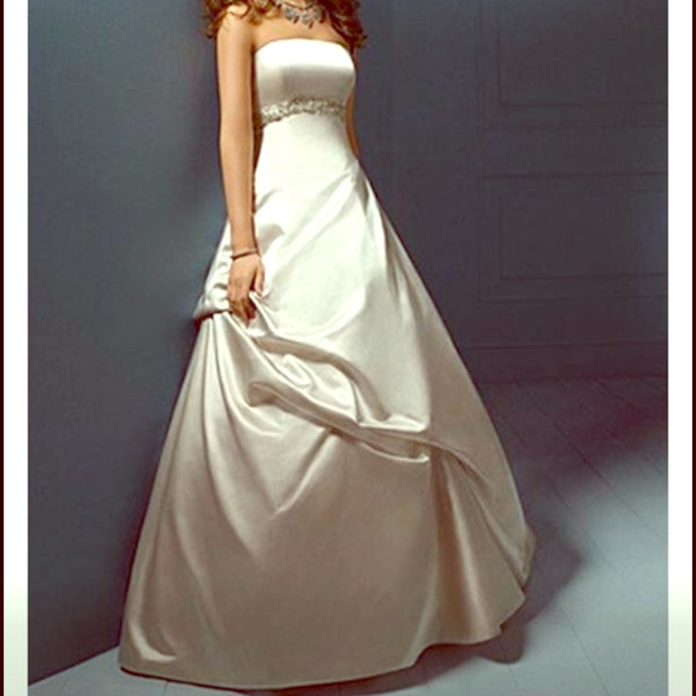 Alfred Angelo Silver Wedding Dress