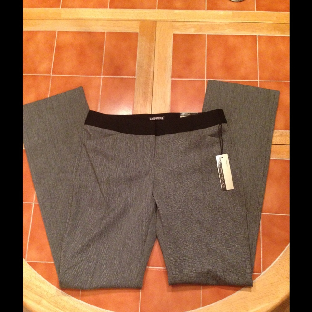 NWT Express Barely Boot Editor Pants 4 Regular