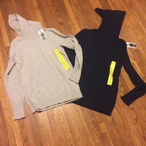 Two Nautica Turtle Neck Sweaters