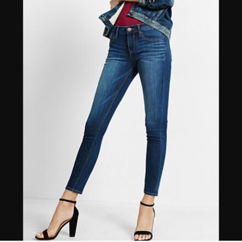 Midrise Express Skinny Jeans