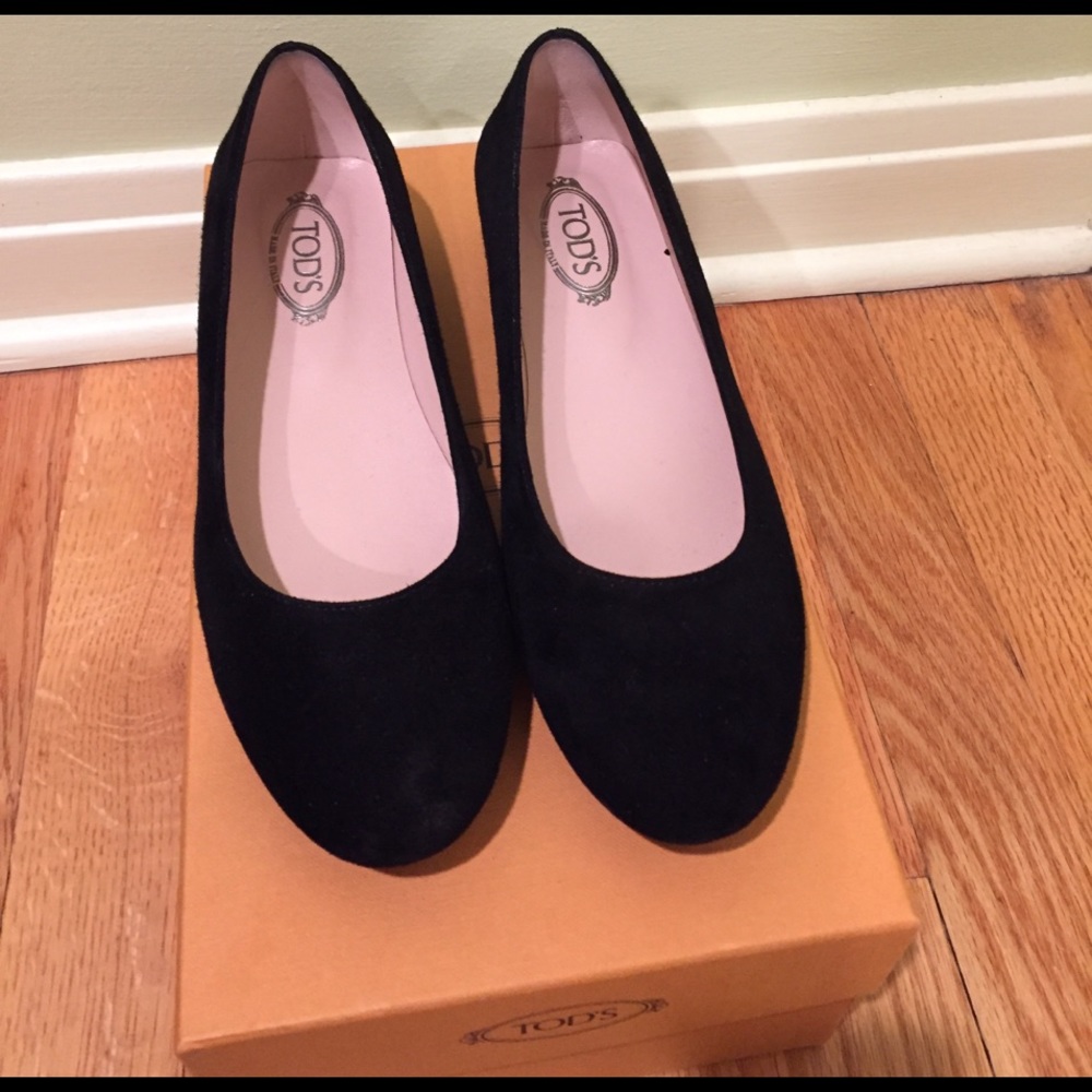 Tod's ballerina shoes