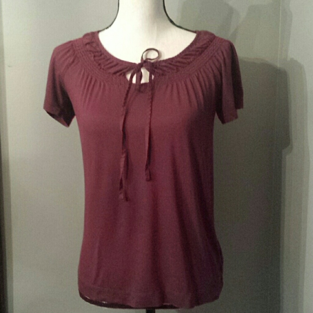Burgundy Top