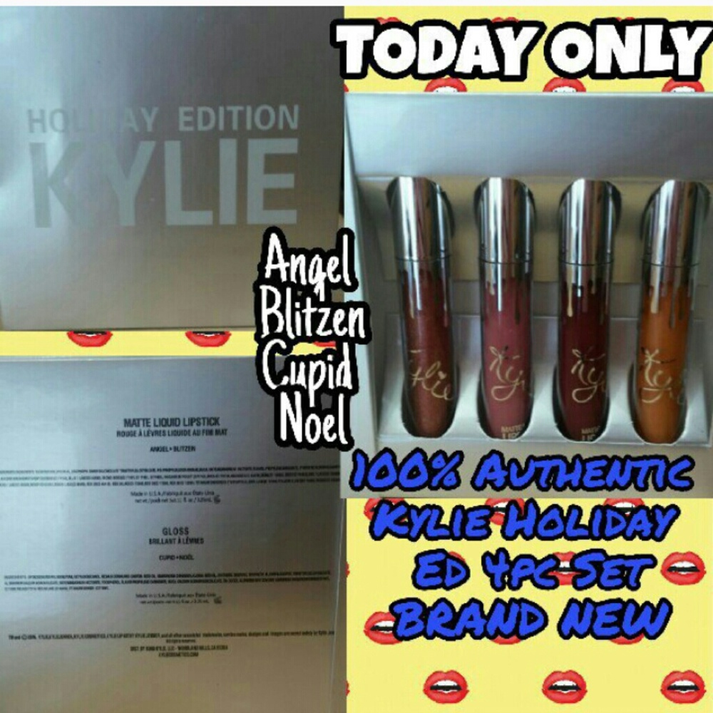 Kylie Cosmetics Holiday Edition 4pc Full Size Set