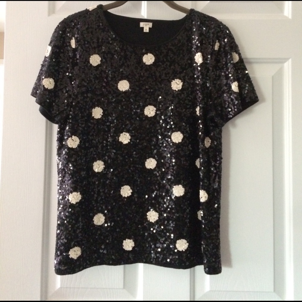 J.Crew Sequin Blouse