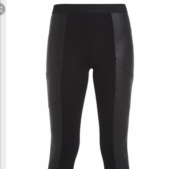 BCBG faux leather pants xs - Picture 2 of 4