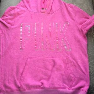 Reflective PINK hoodie