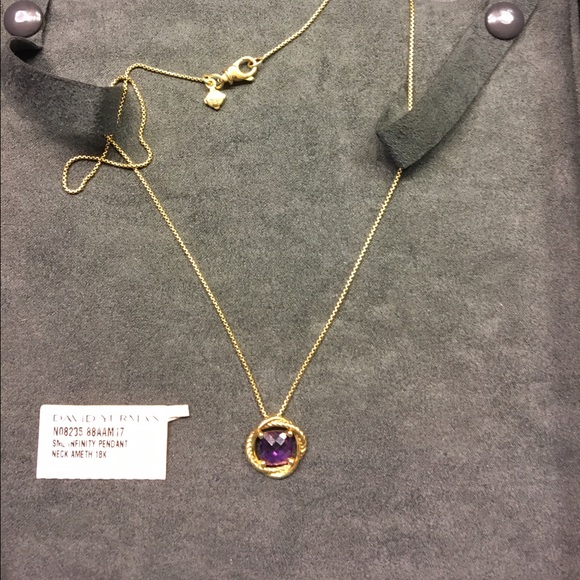 SOLD ON TRADSEY David Yurman 18KT Gold Infinity - Picture 4 of 6