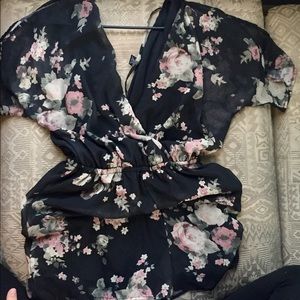 Floral romper
