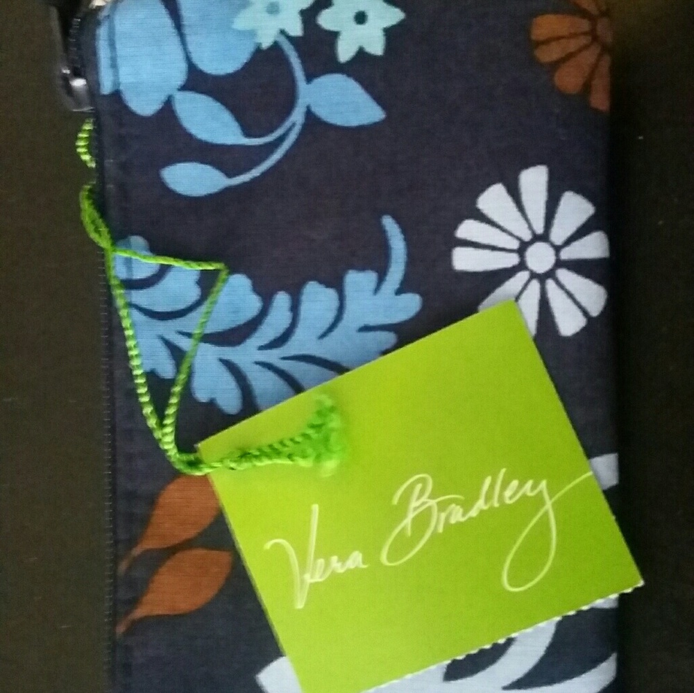 Vera Bradley Zip Id Case Java Floral