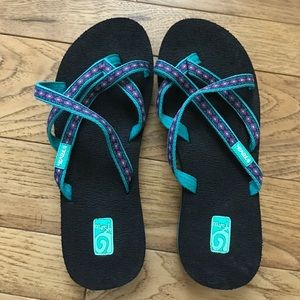Teva flip flops