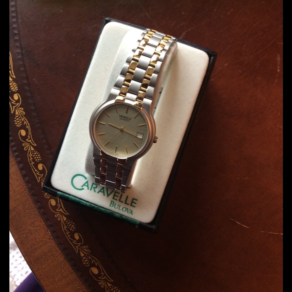 Ladies two toned watch, timeless elegance
