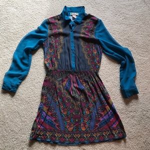 Flying Tomato L beautiful dress! Great print!