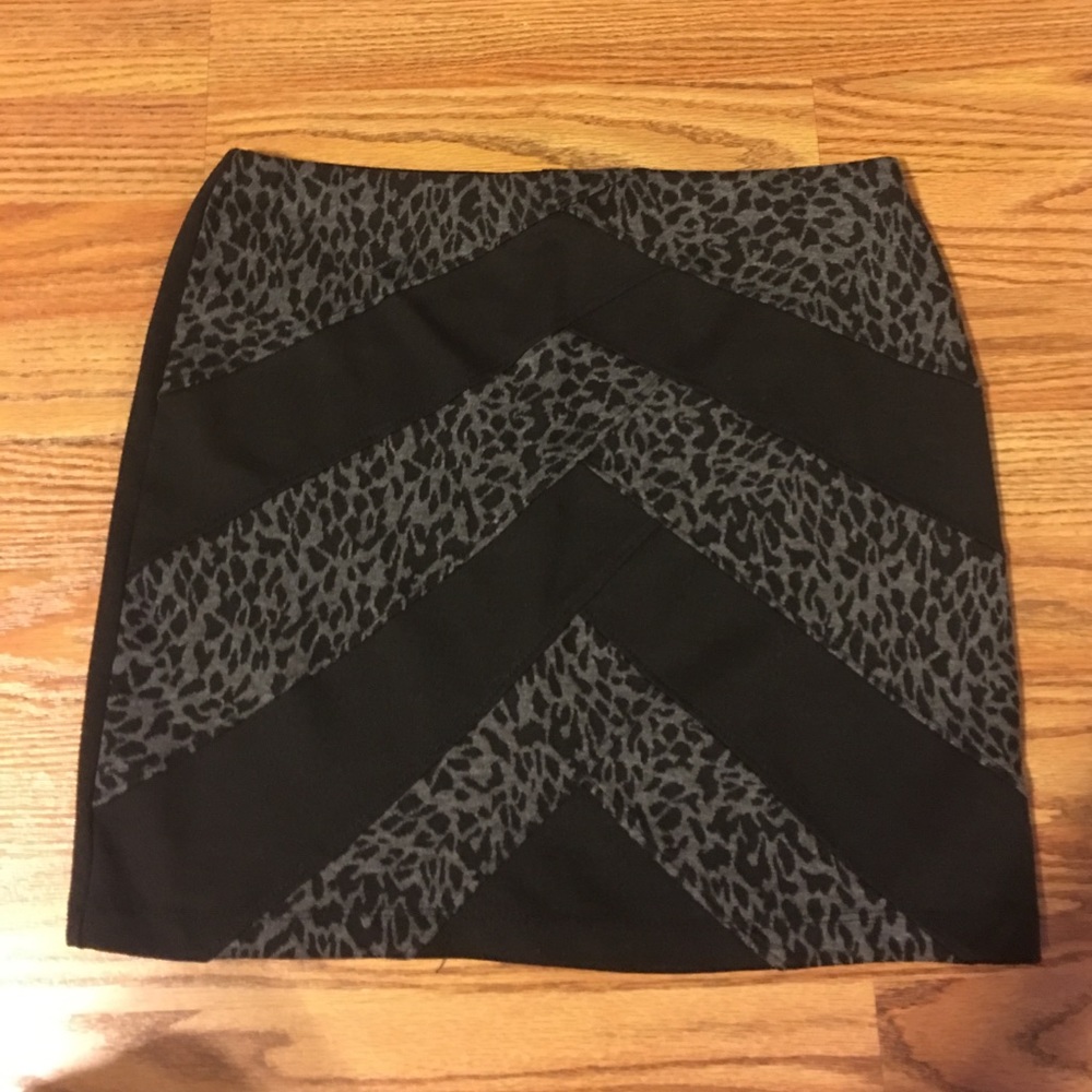 Animal Print Skirt